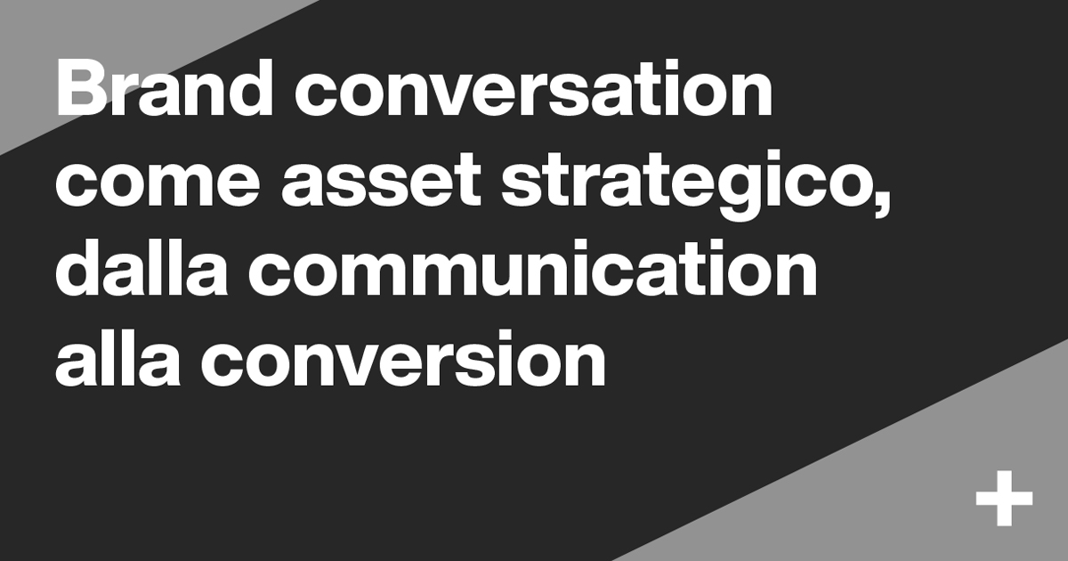 Brand-conversation