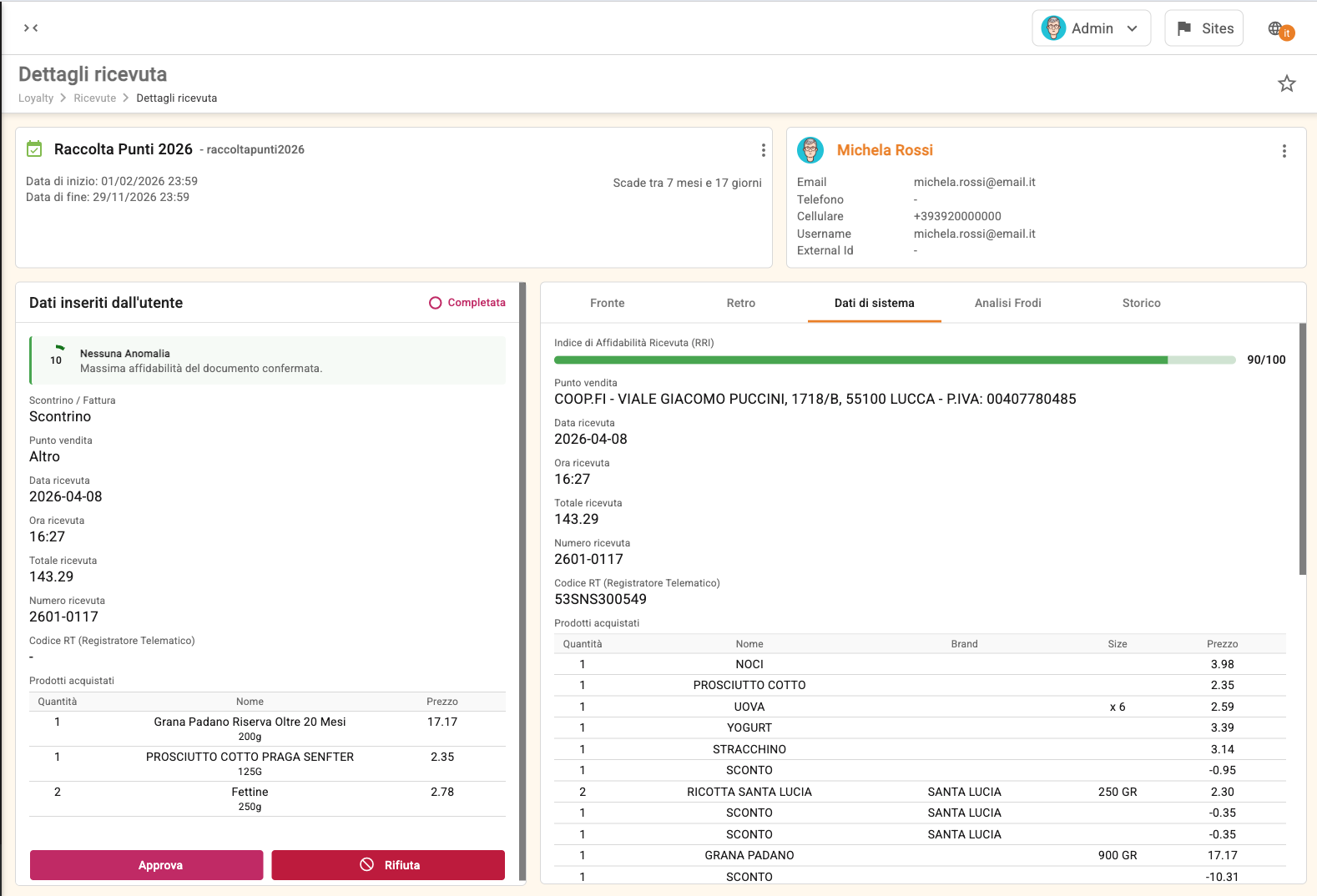 Lettura-scontrini-YouserENGAGE